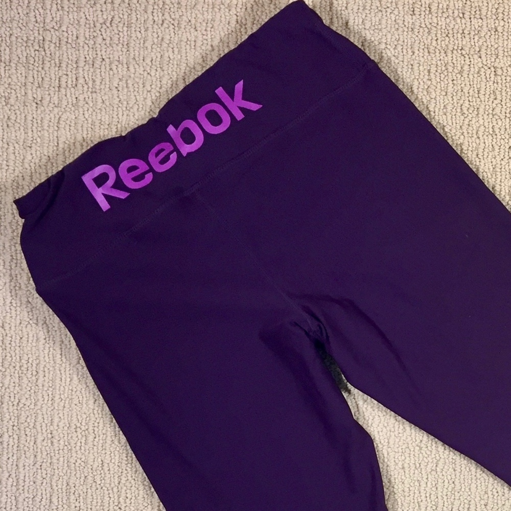 Reebok Leggings in Deep Purple